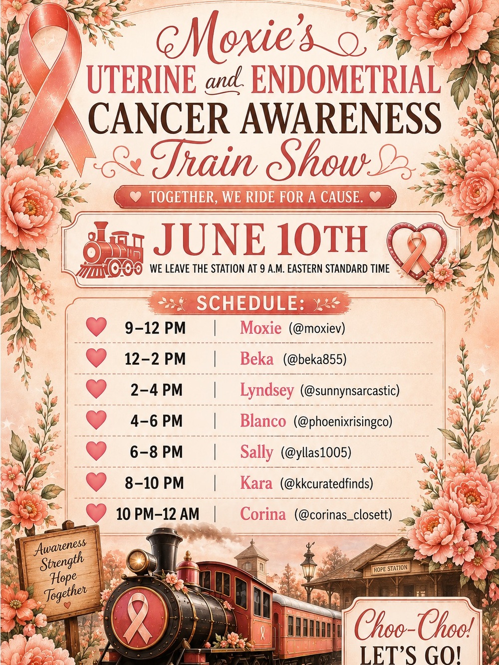 Moxie’s Uterine & Endometrial Cancer Awareness  Show is LIVE! - Picture 2 of 2